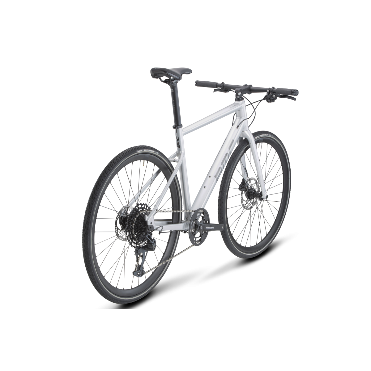 BMC Alpenchallenge AL Two hibridinis dviratis | Silver - Black